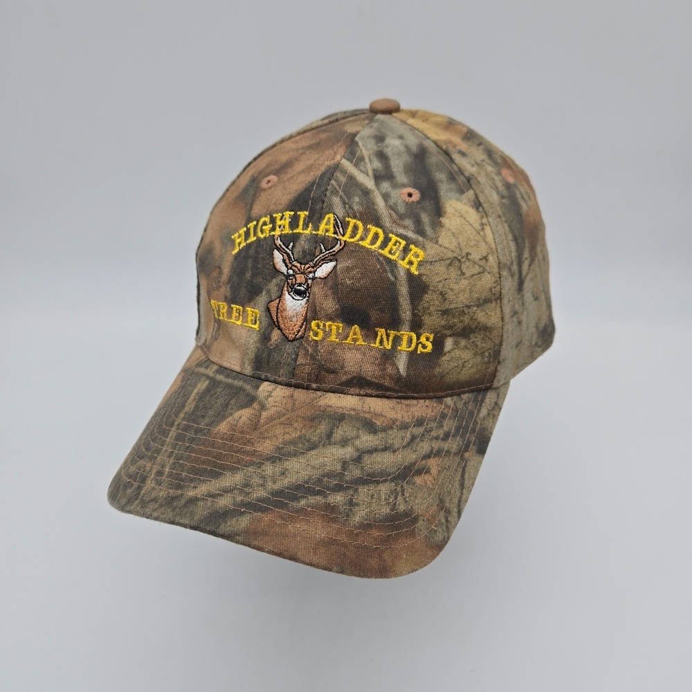 Highladder Tree Stands Snapback Hat Baseball Cap Advantage Camo‎ Outdoor Hunting